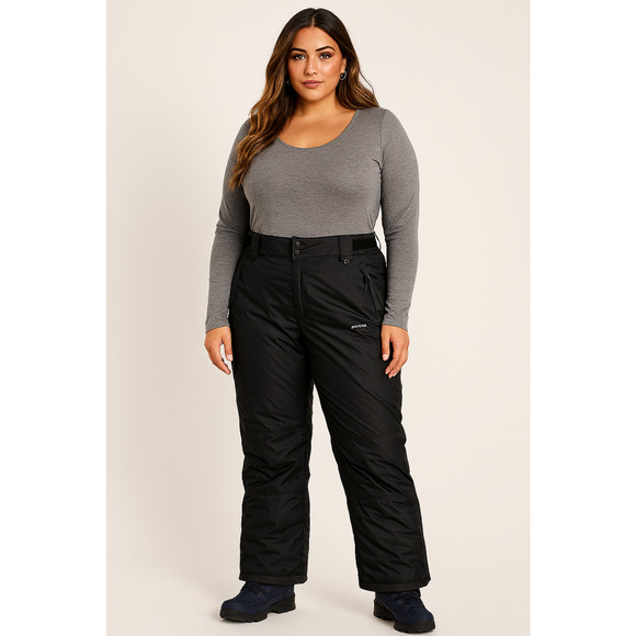 Arctix Snow Pants Womens Plus 3X Black Insulated Waterproof Ski Snowboard 1800X - Picture 1 of 15